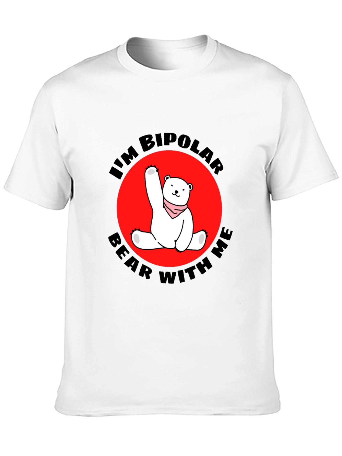 Bipolar Bear Graphic Tee - Mens