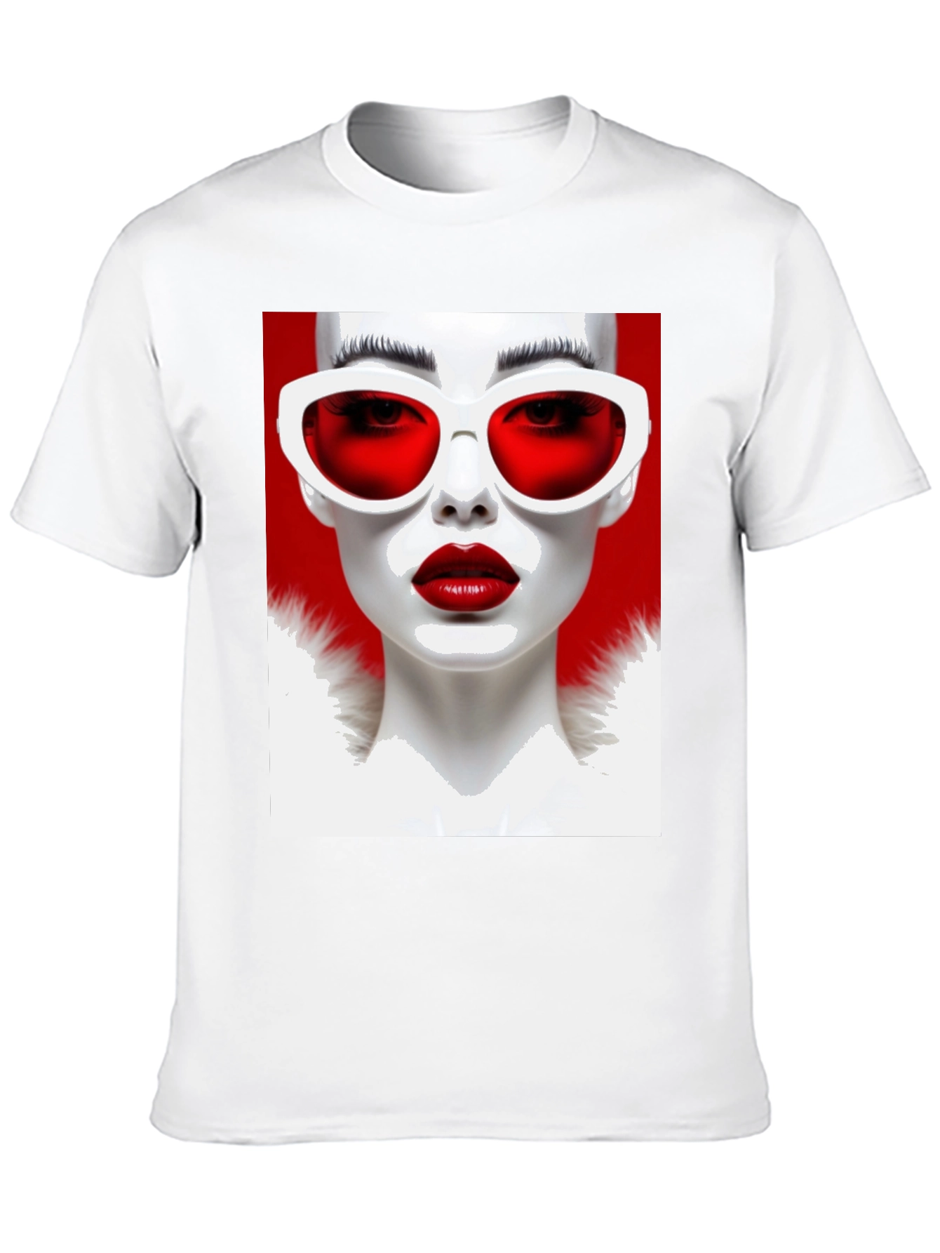 Bold Graphic Tee - Retro Sunglasses Design