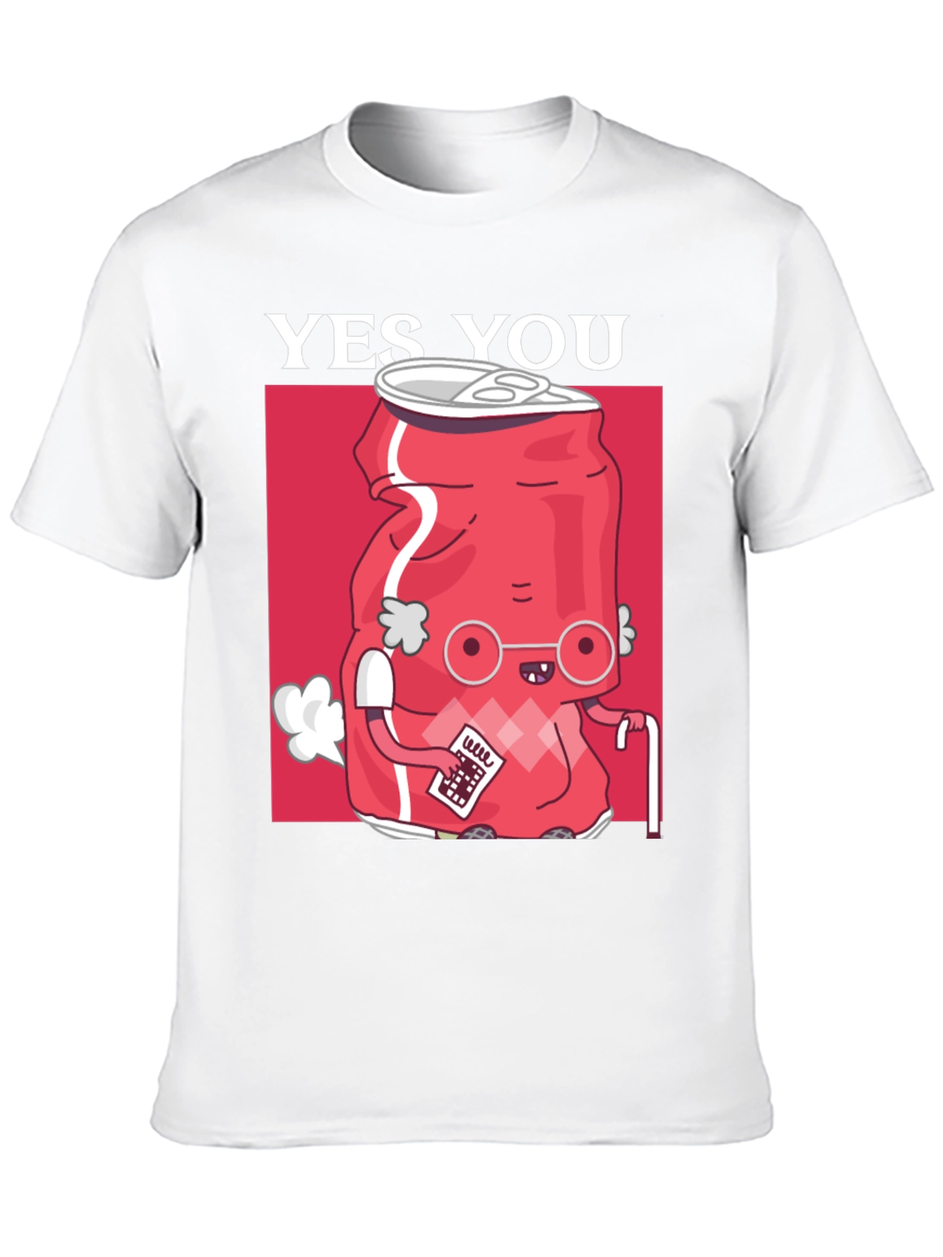 Yes You Soda Can Funny Graphic T-Shirt