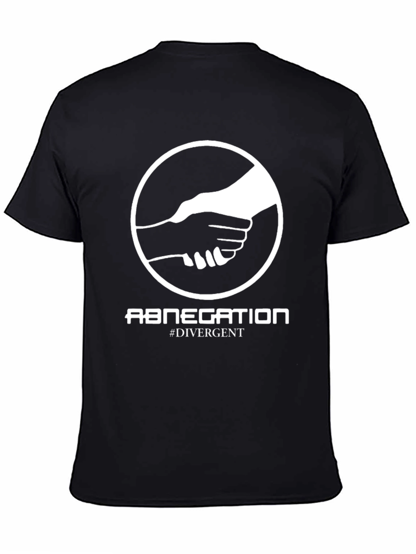 Abnegation Divergent Faction Black T-Shirt