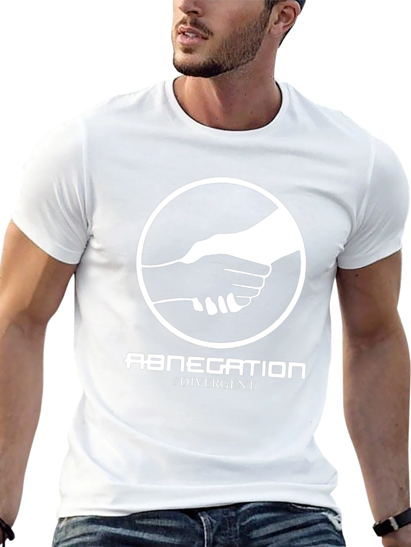 Abnegation Divergent Faction Black T-Shirt