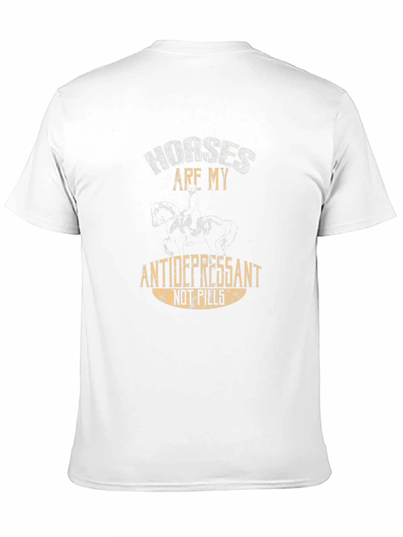 Horses Are My Antidepressant Graphic T-Shirt