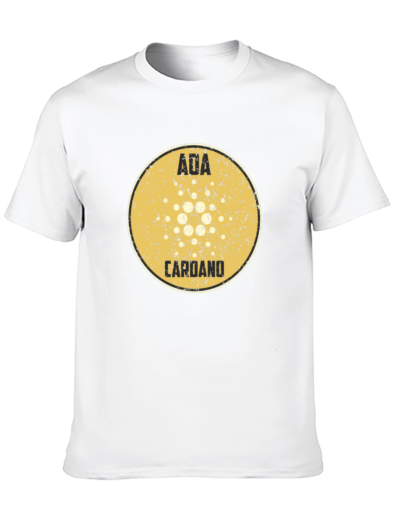 ADA Cardano Black T-Shirt - Crypto Fan Apparel