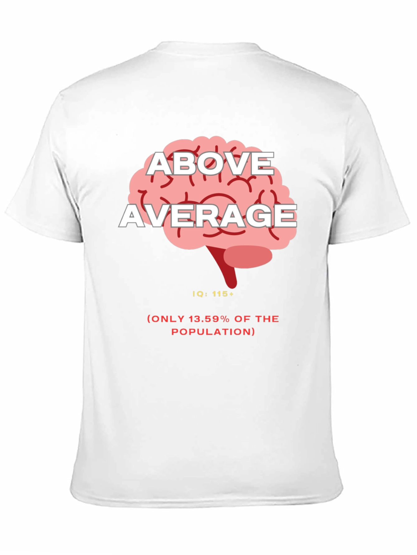 Above Average IQ Graphic Tee - Black