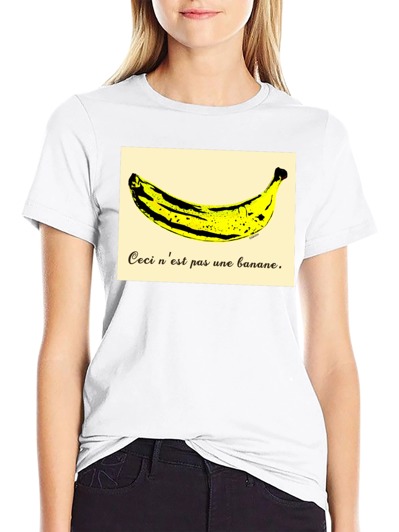 Ceci Nest Pas Une Banane T-Shirt