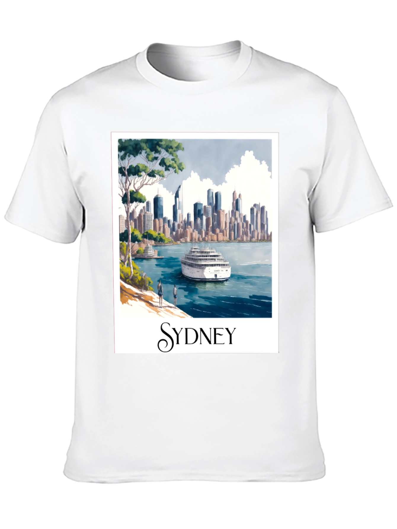 Sydney Skyline T-Shirt - Graphic Tee