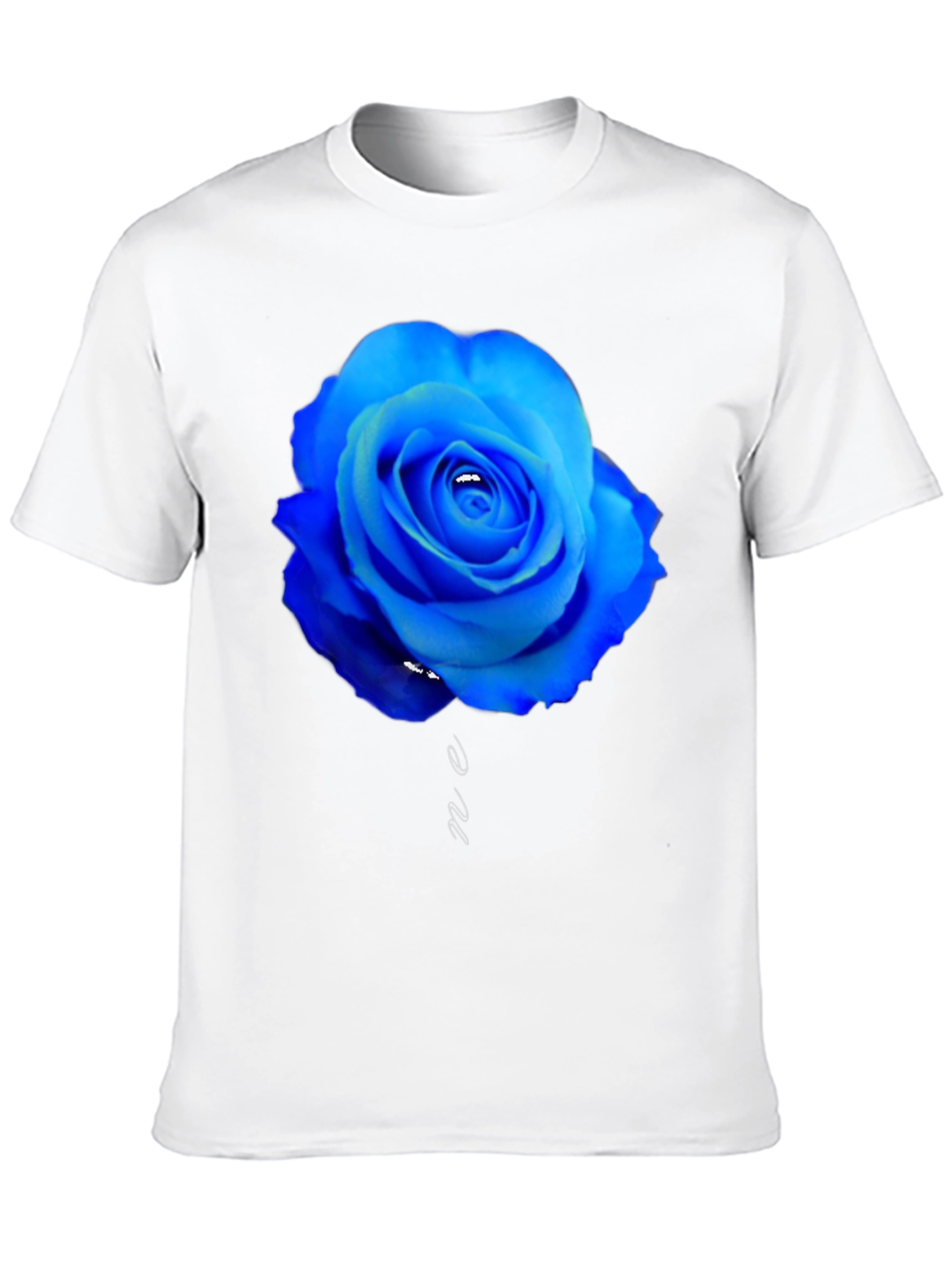 Blue Rose Graphic T-Shirt