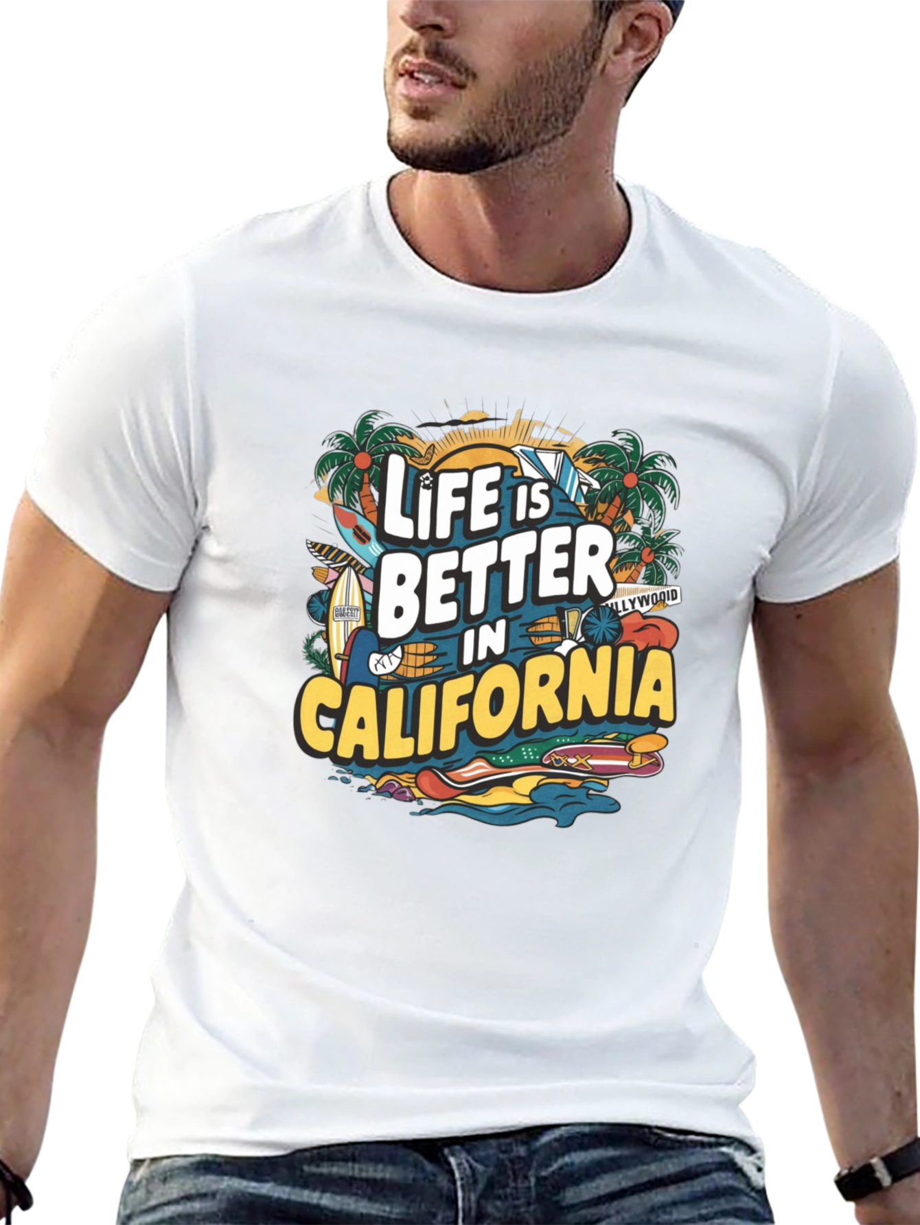 Life is Better in California Graphic Tee
