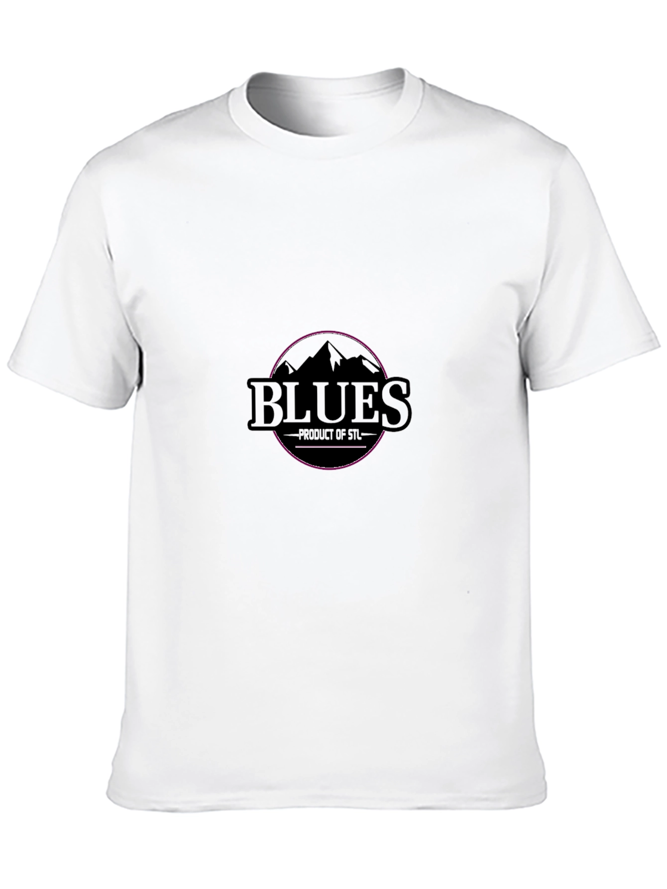 Blues STL Graphic T-Shirt - Black