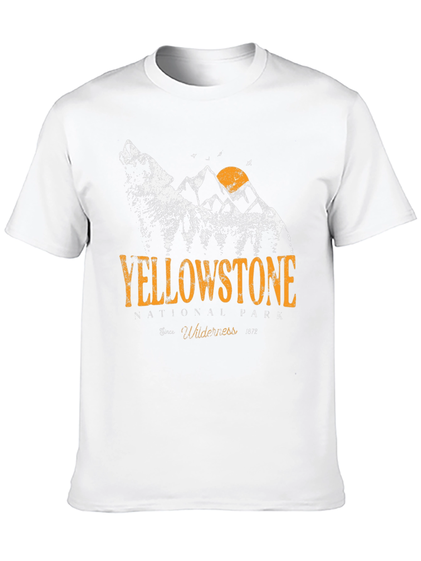 Yellowstone National Park Graphic Tee - Black