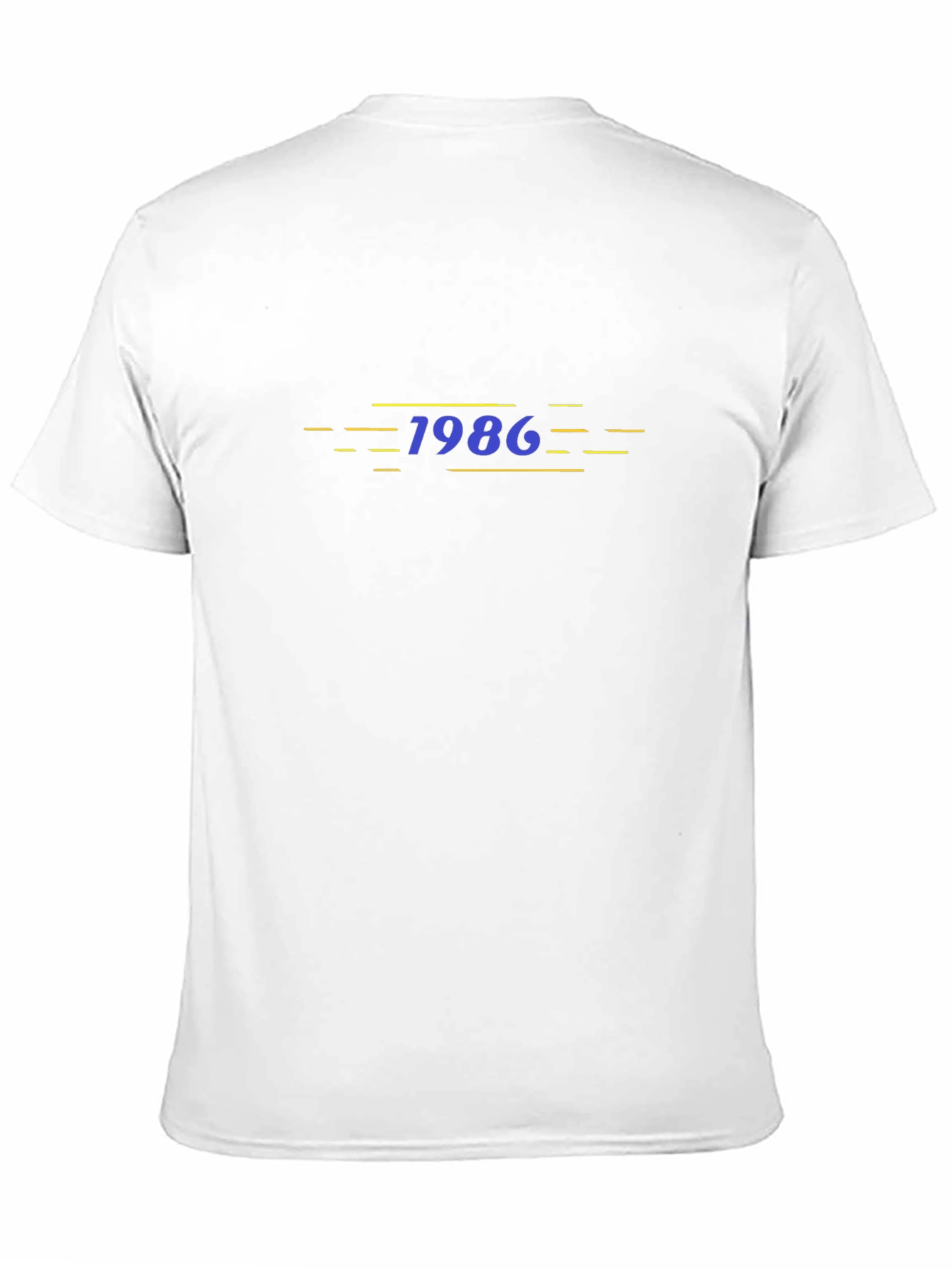 1986 Graphic Tee - Retro Style Mens T-Shirt