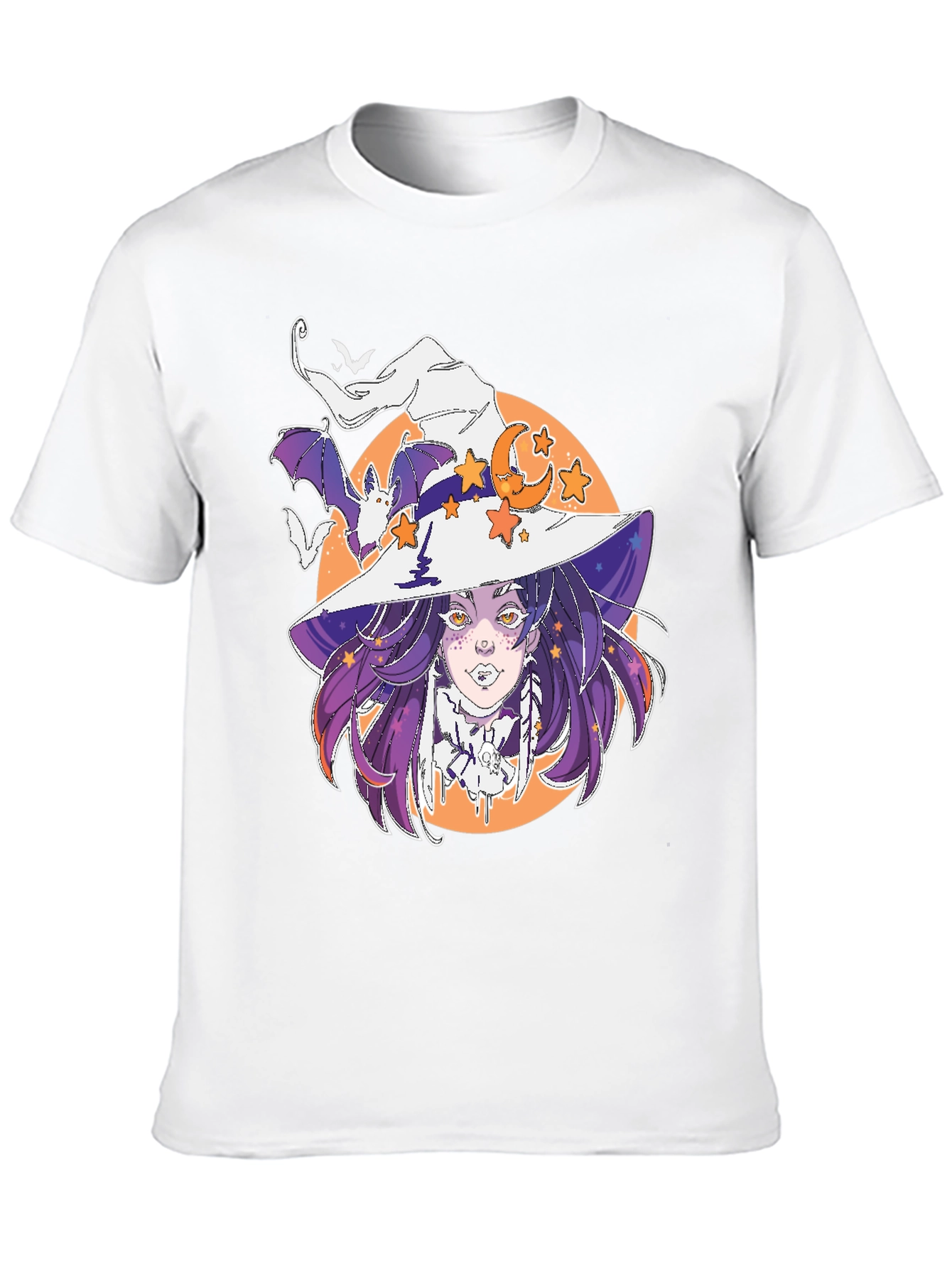 Witch Graphic Tee - Spooky Season Style