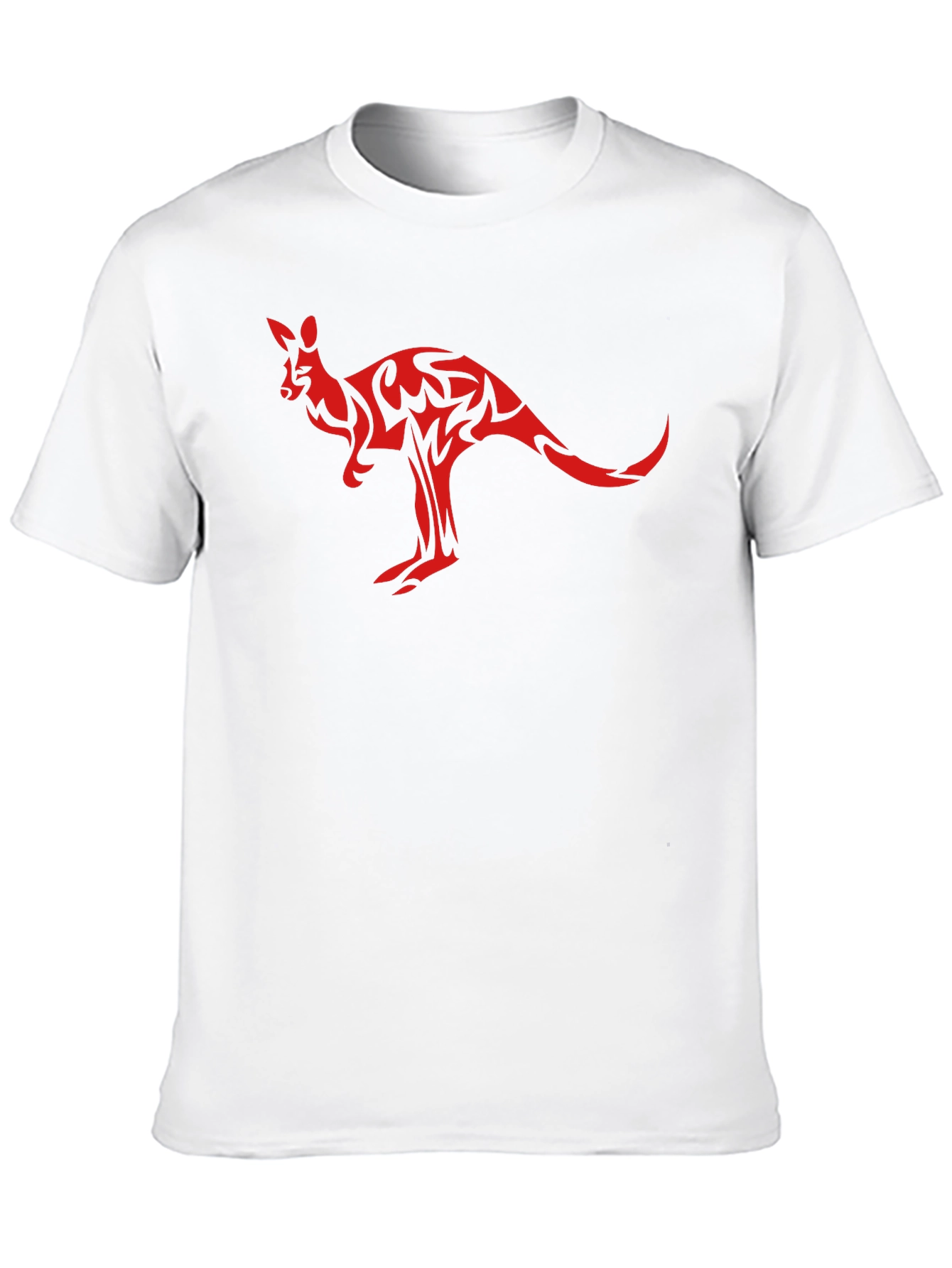 Black Kangaroo Graphic T-Shirt