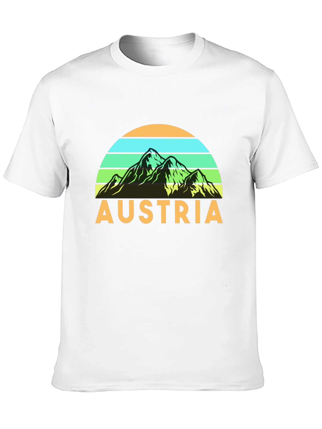 Austria Mountain Graphic T-Shirt