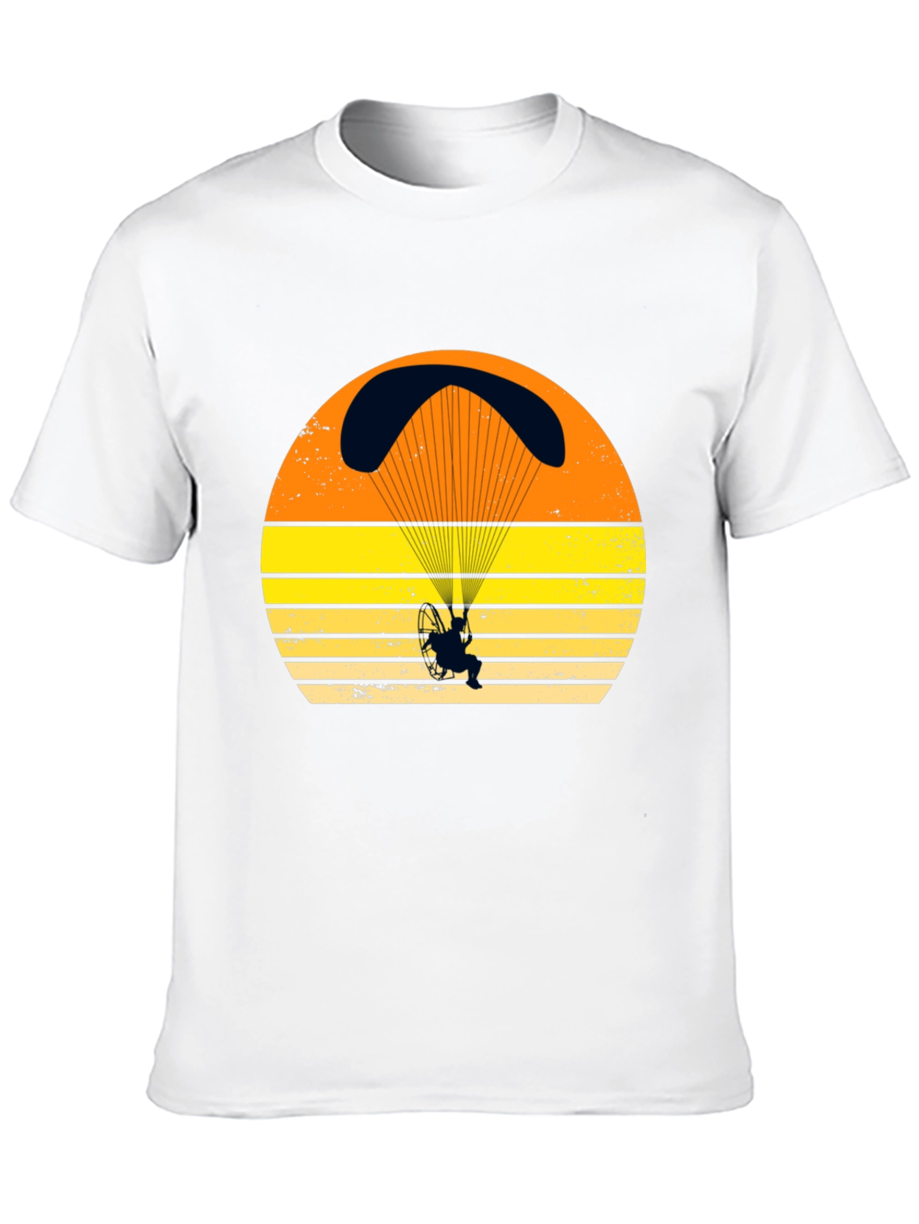 Sunset Powered Paragliding Graphic Tee