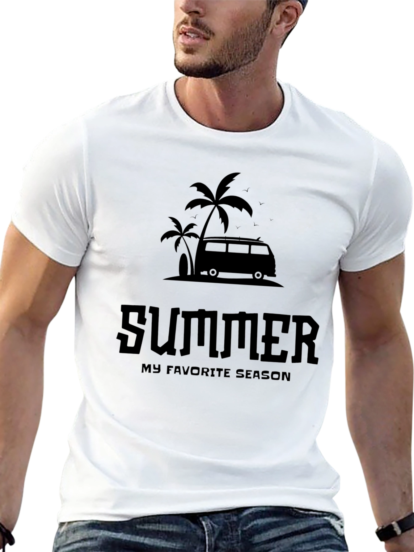 Summer My Favorite Season Mens T-Shirt