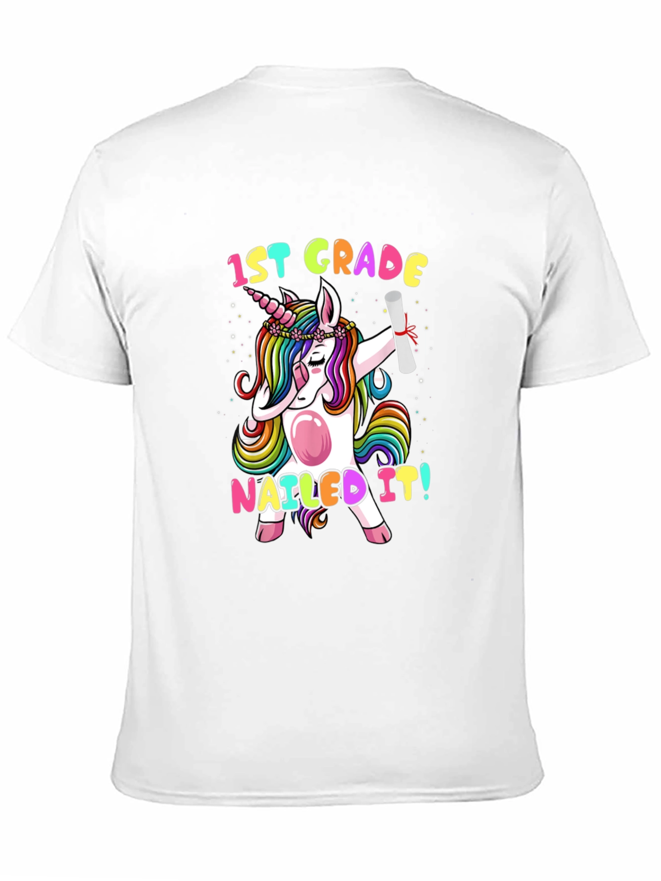 1st Grade Unicorn Nailed It! T-Shirt