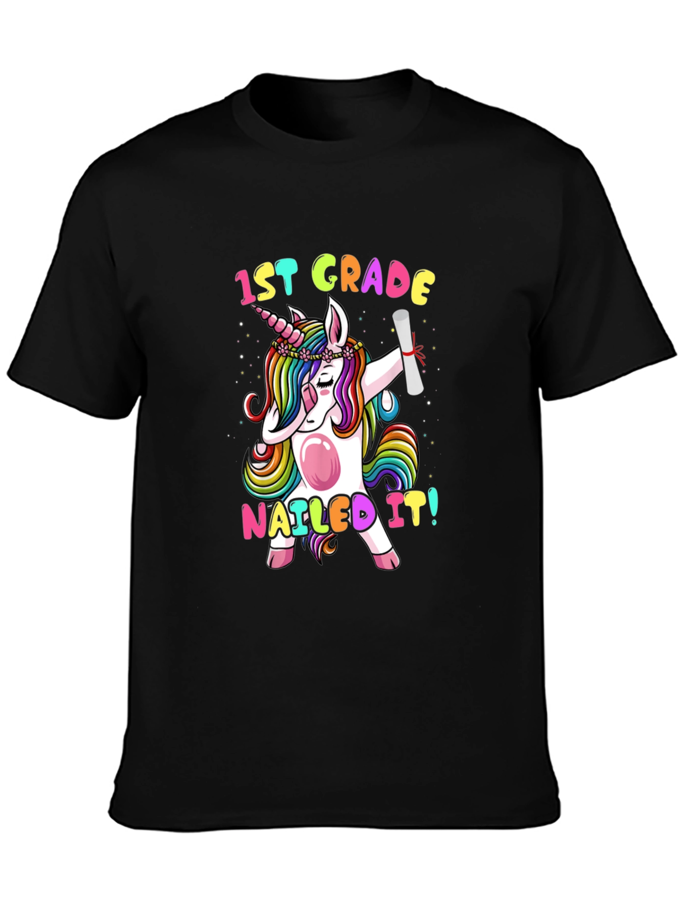 1st Grade Unicorn Nailed It! T-Shirt