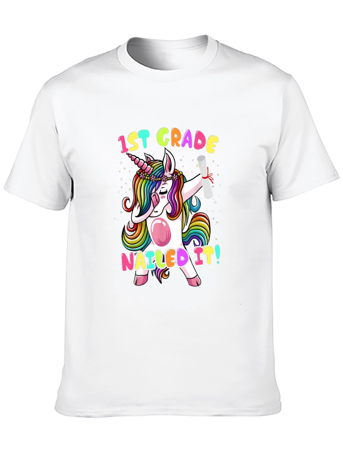 1st Grade Unicorn Nailed It! T-Shirt