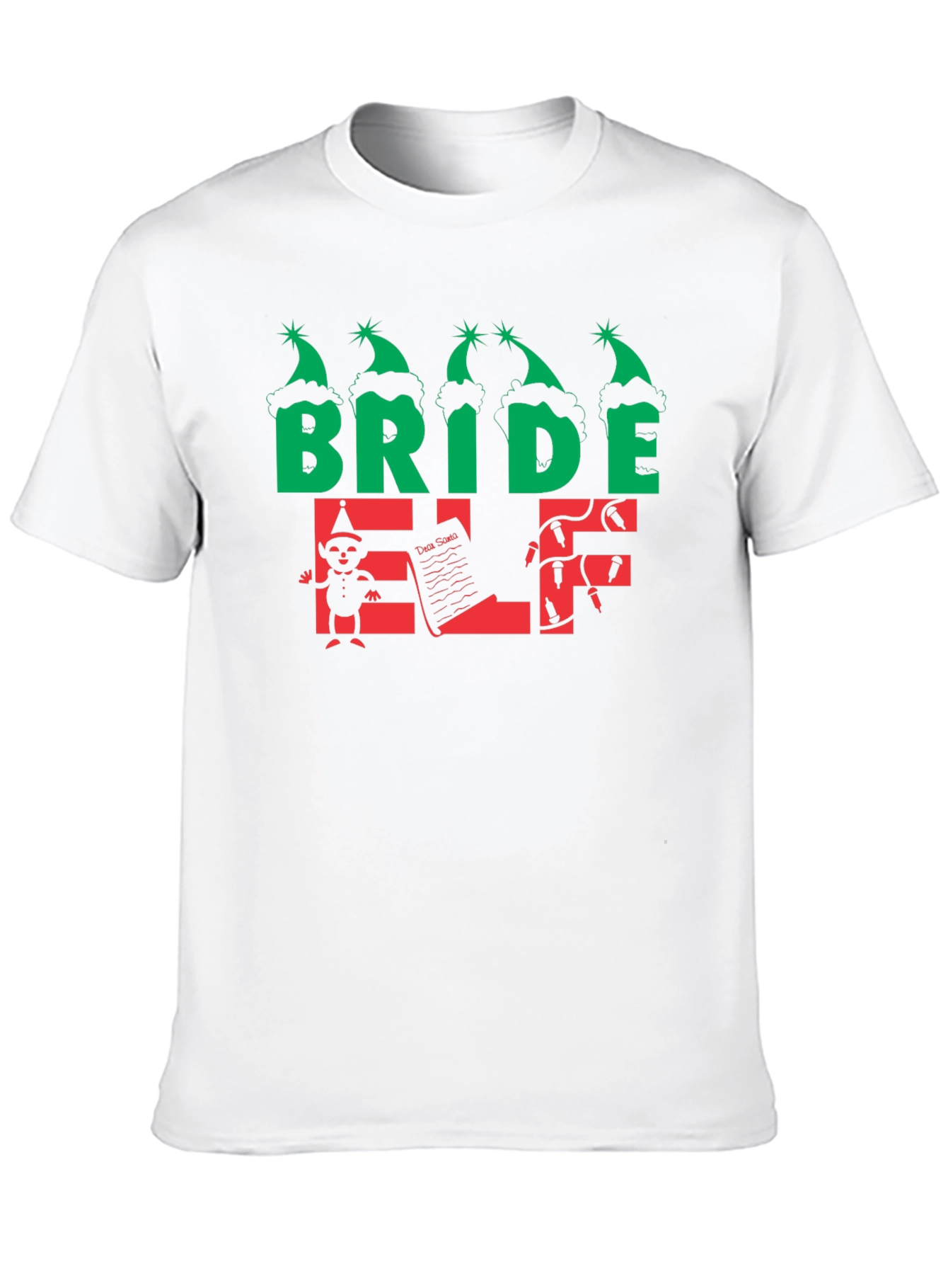 Bride Elf Christmas T-Shirt - Holiday Tee