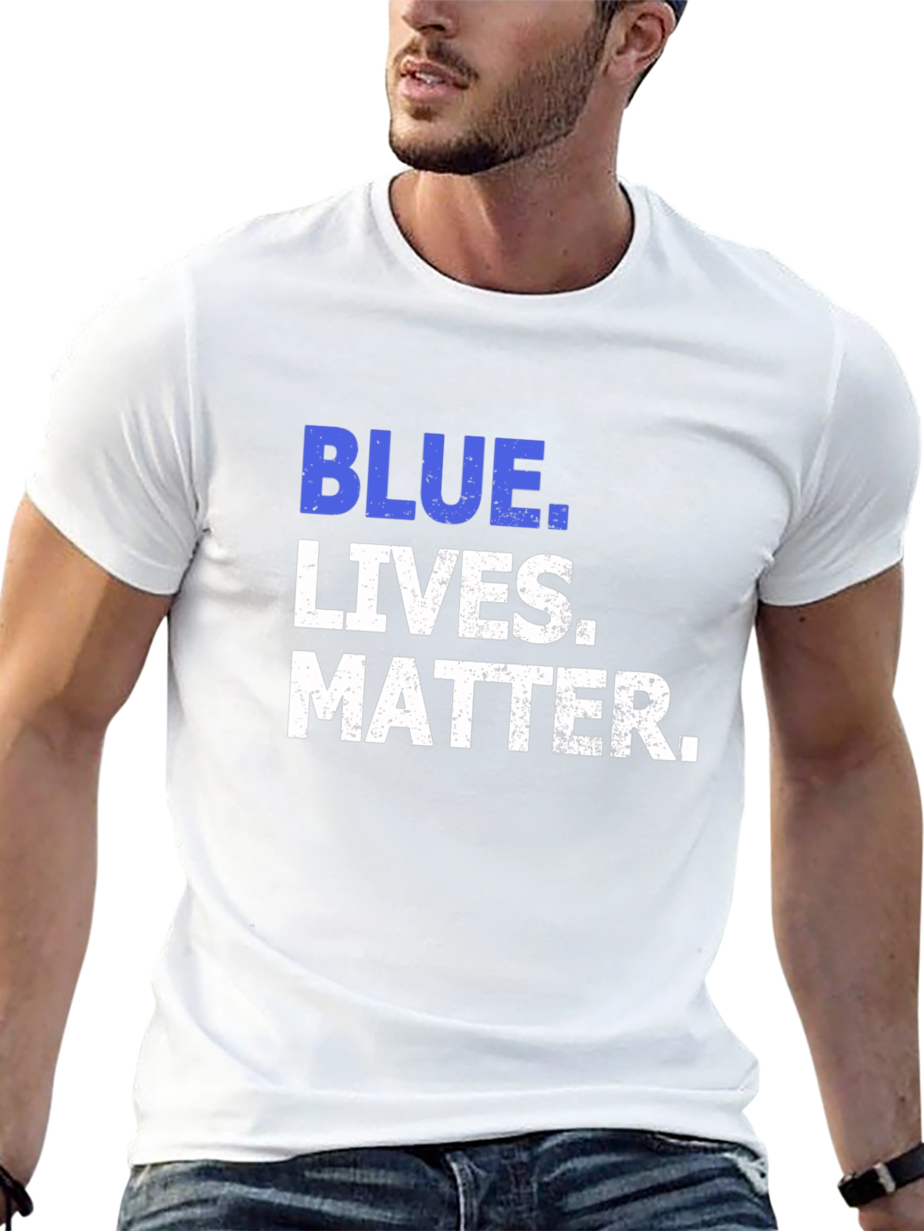 Blue Lives Matter Graphic Tee