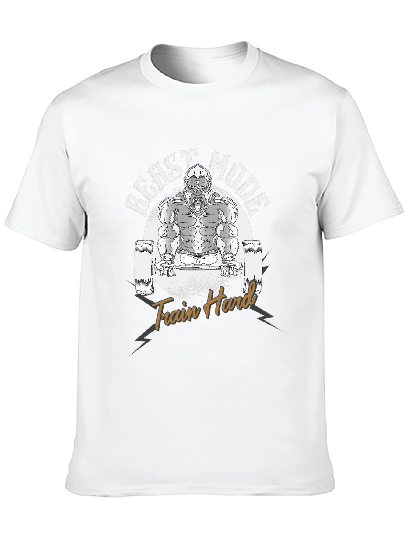 Beast Mode Gorilla Graphic T-Shirt
