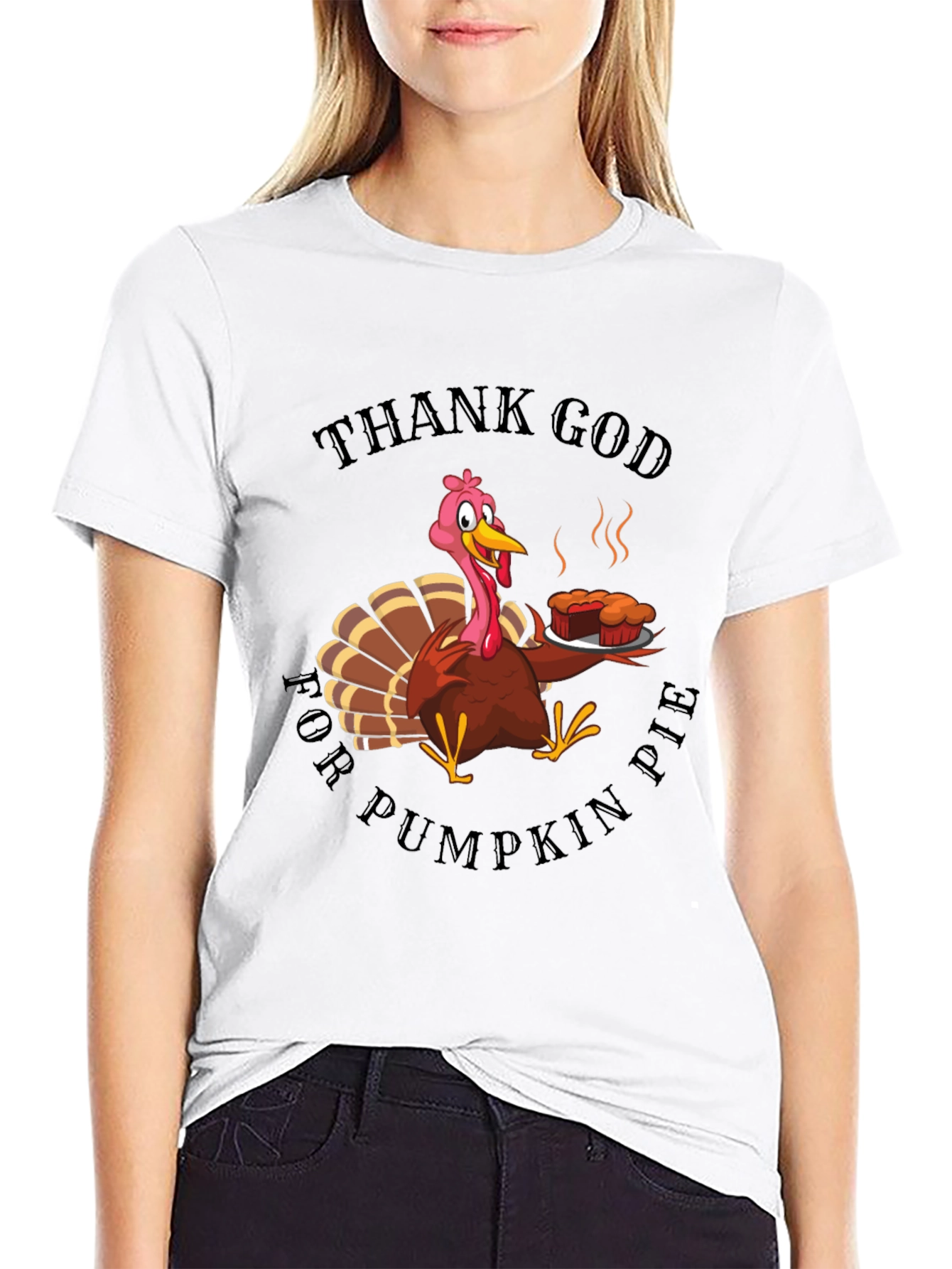 Thank God for Pumpkin Pie Thanksgiving T-Shirt
