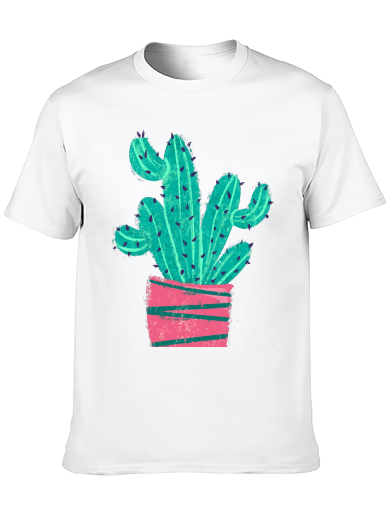 Cactus Graphic Tee - Trendy Plant Lovers Shirt