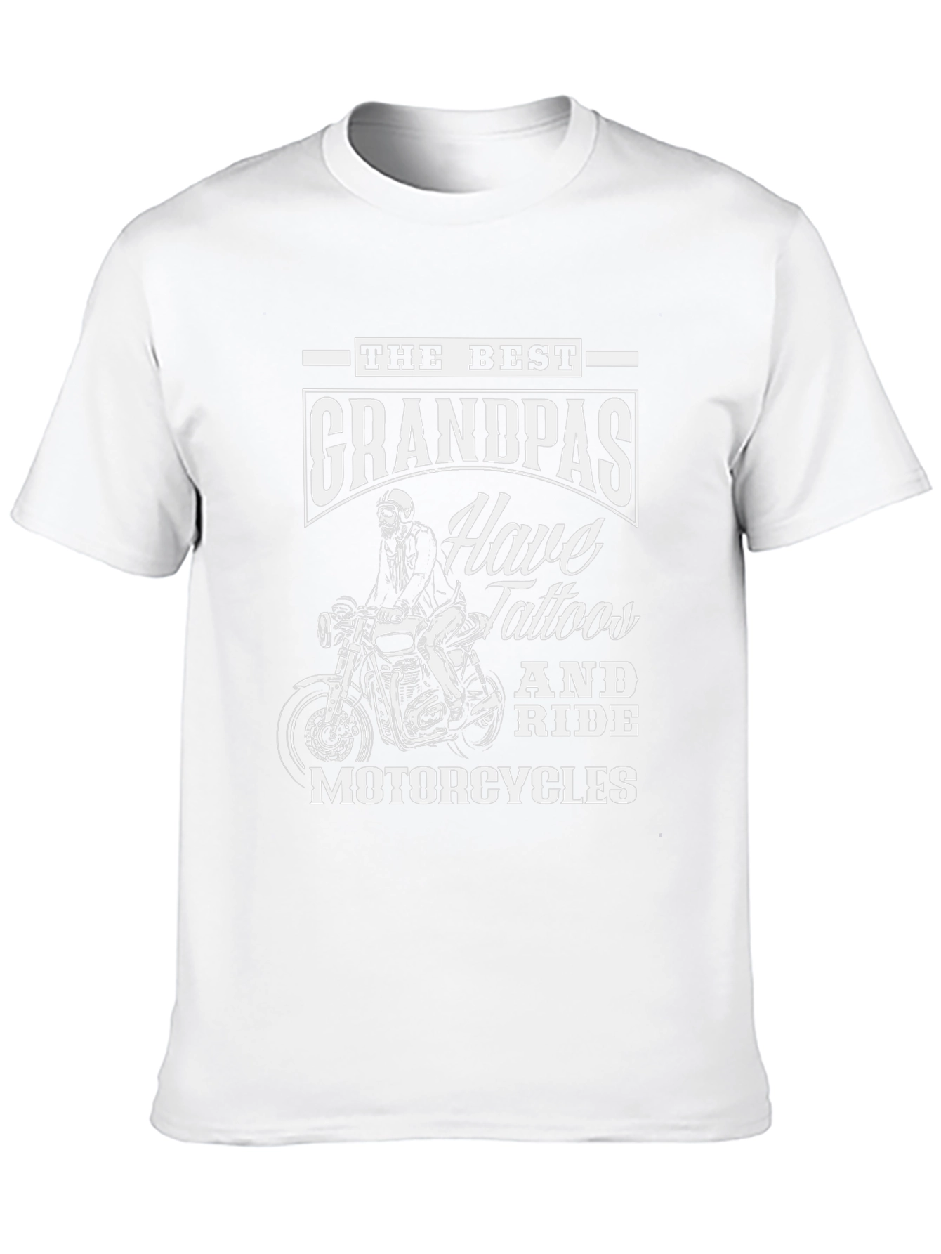 Best Grandpas Have Tattoos and Ride Motorcycles T-Shirt