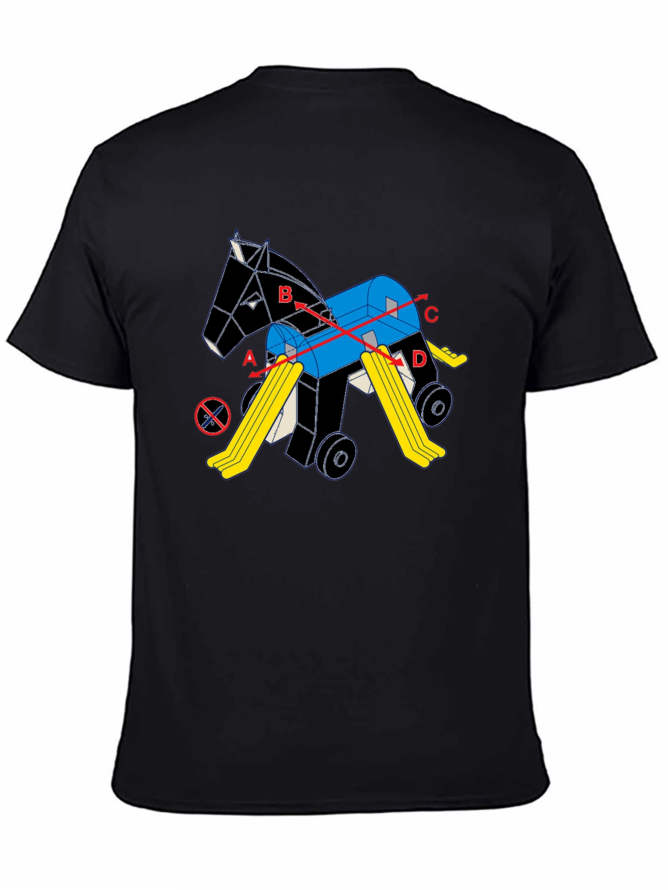 Abstract Horse T-Shirt