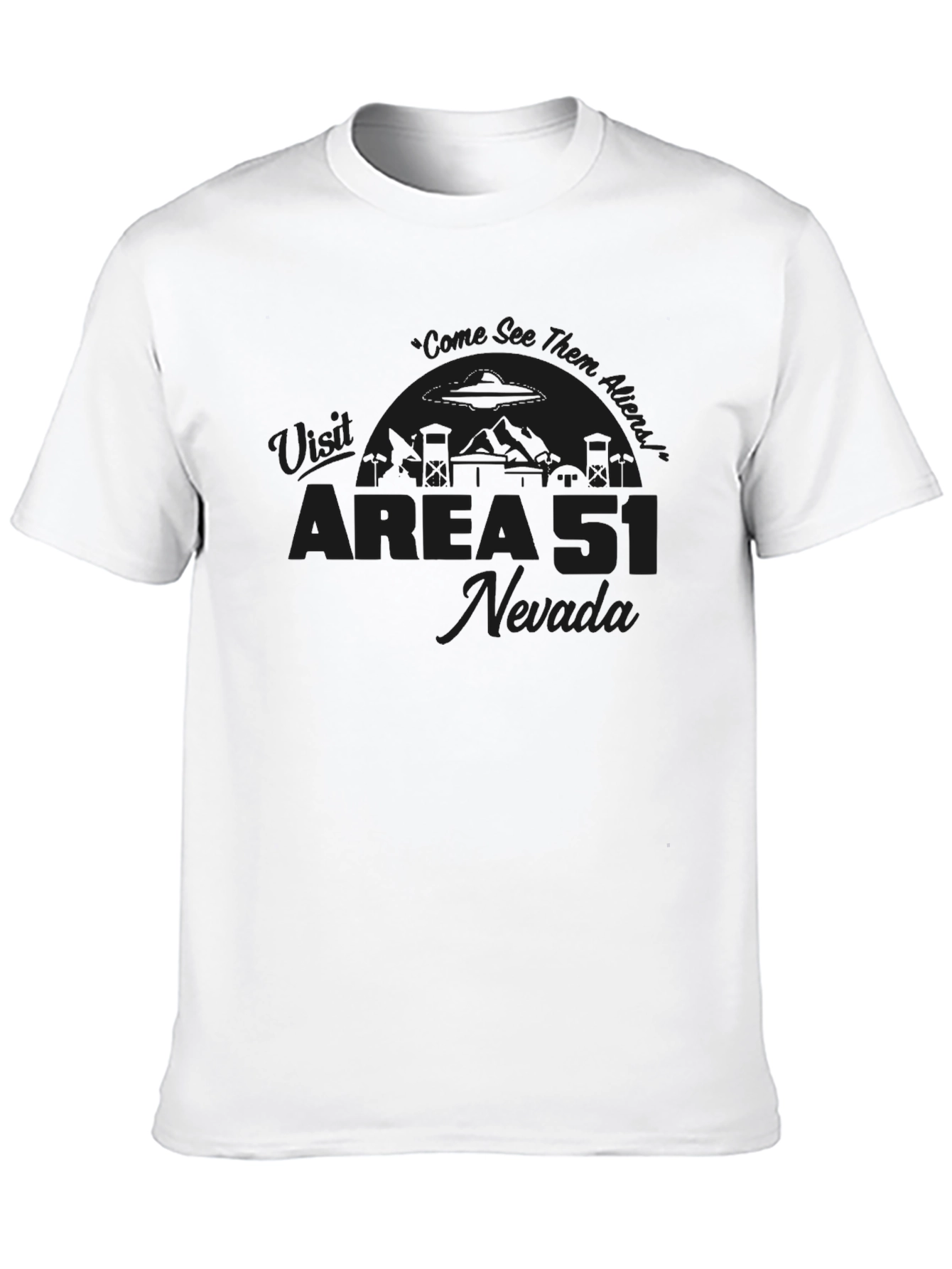Area 51 T-Shirt Alien Conspiracy Tee