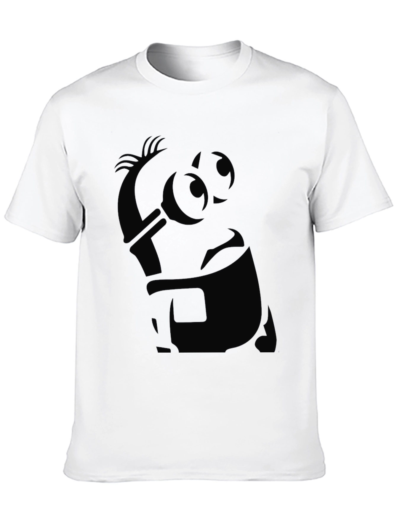 Black Minion Graphic Tee - Mens