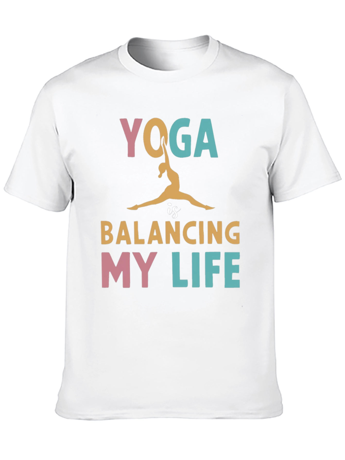 Yoga Balancing Life Graphic Tee