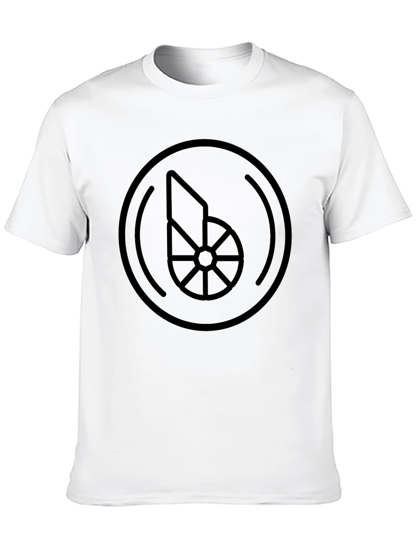 Abstract Circle Graphic T-Shirt - Unisex Cotton Tee