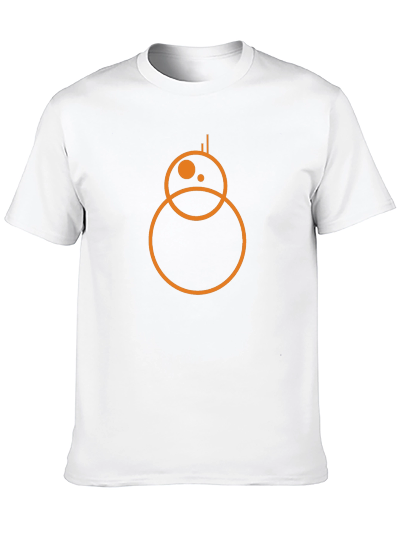 BB-8 Droid Graphic Tee - Black Cotton T-Shirt