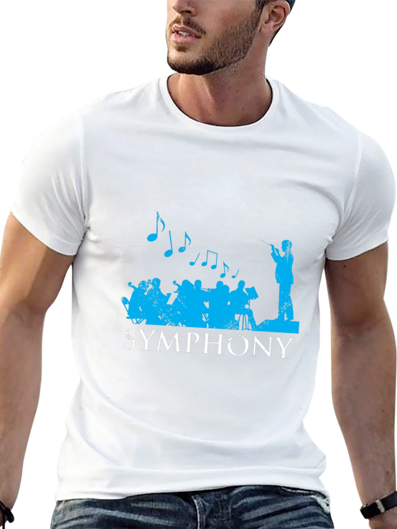 Symphony Orchestra Graphic T-Shirt - Music Lover Tee