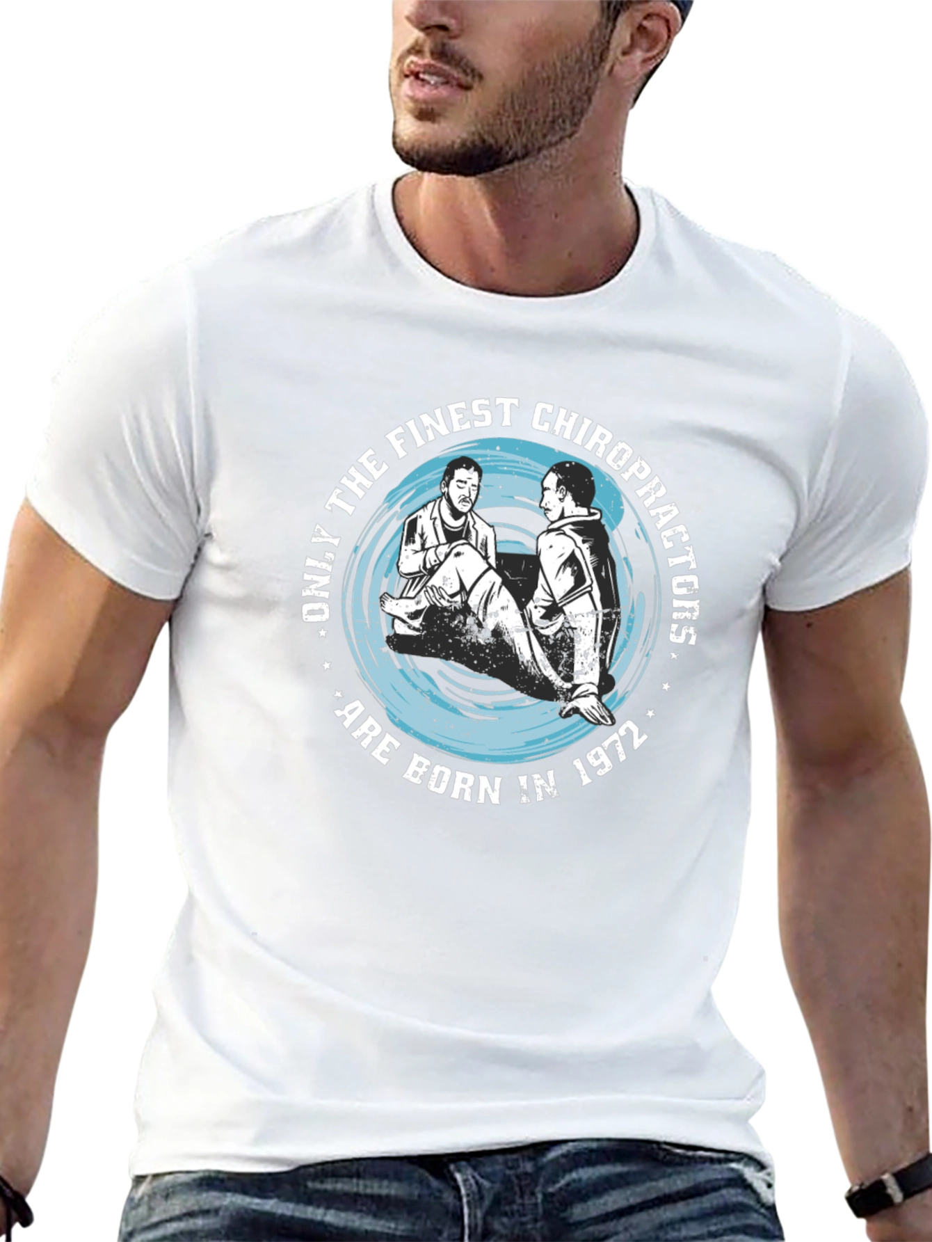 Finest Chiropractors Born in 1972 T-Shirt