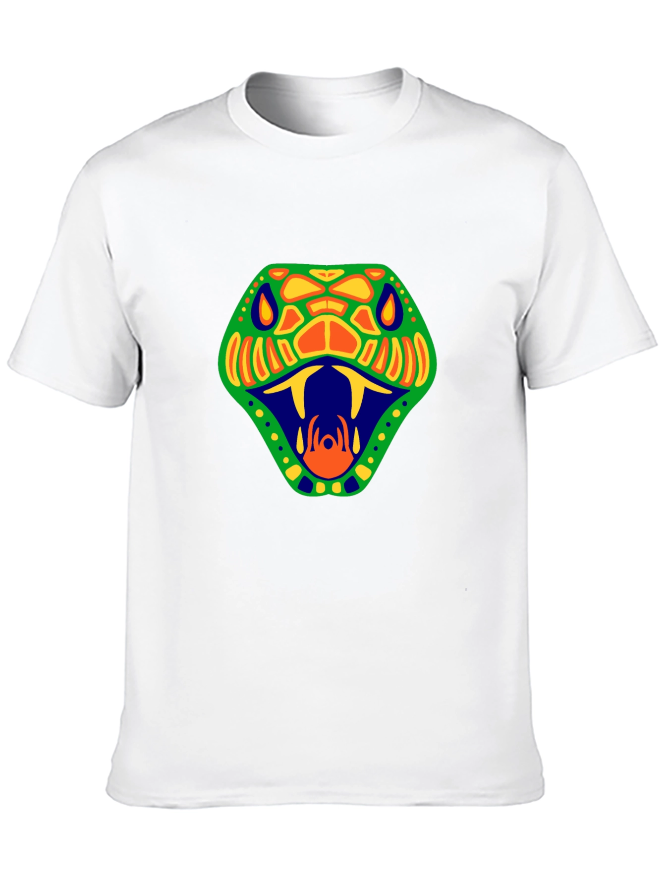 Stylish Snake Graphic Tee - Bold Design