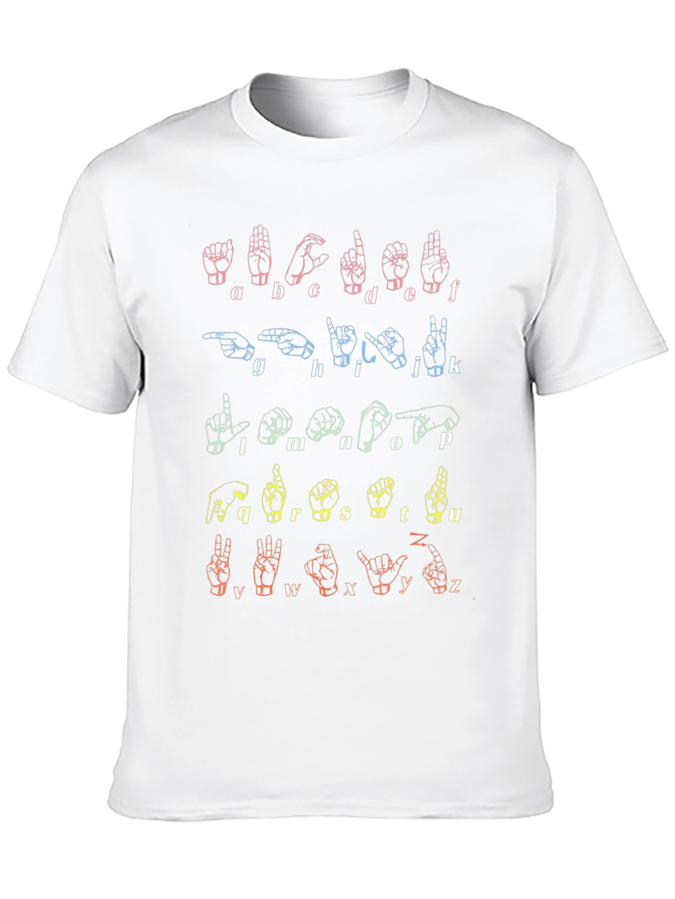 ASL Alphabet T-Shirt | Sign Language Tee