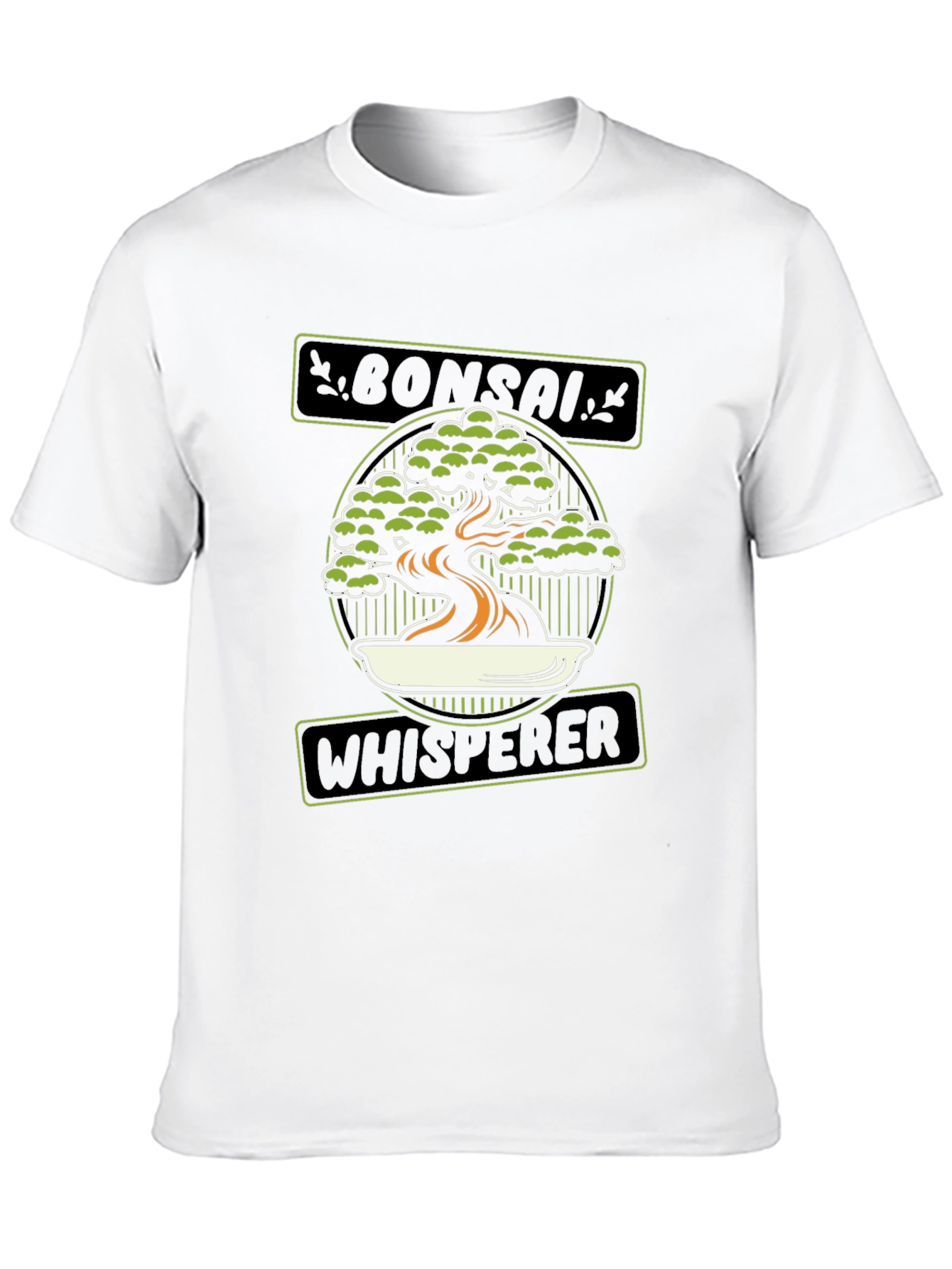 Bonsai Whisperer Graphic Tee - Black Cotton T-Shirt