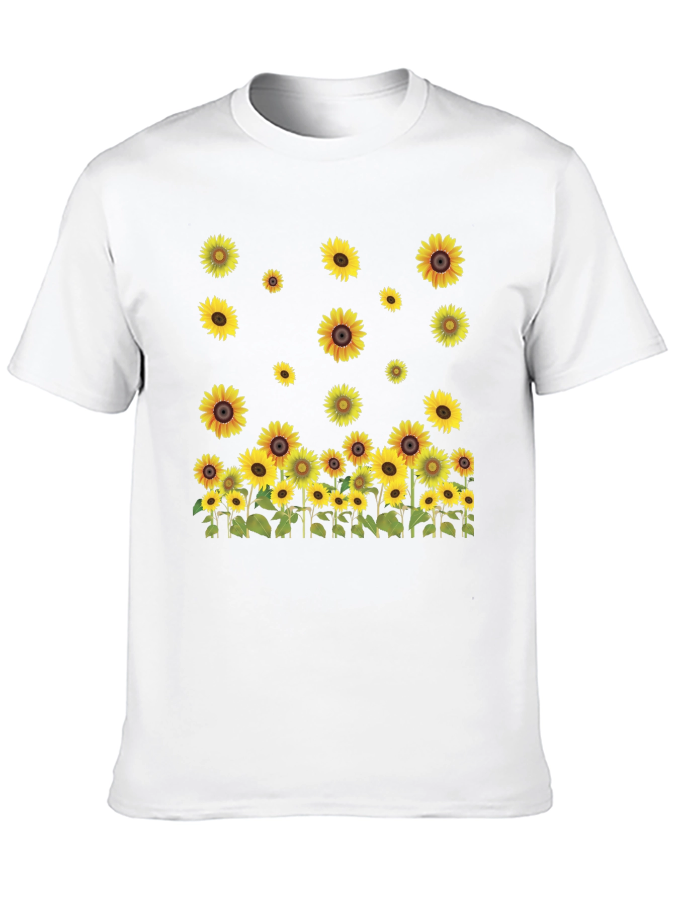 Sunflower Graphic Tee - Nature Inspired Design