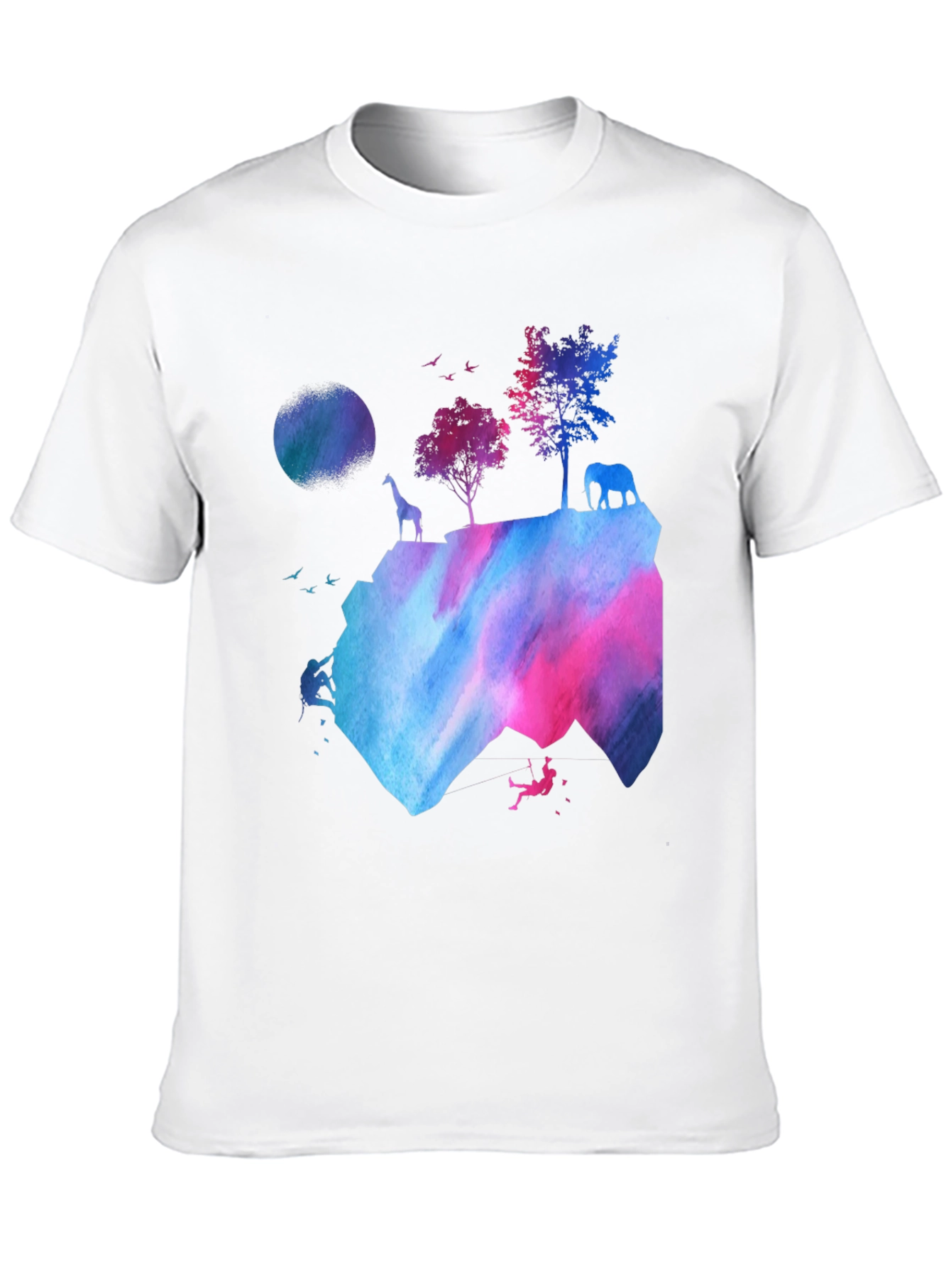 Watercolor Mountain Adventure T-Shirt