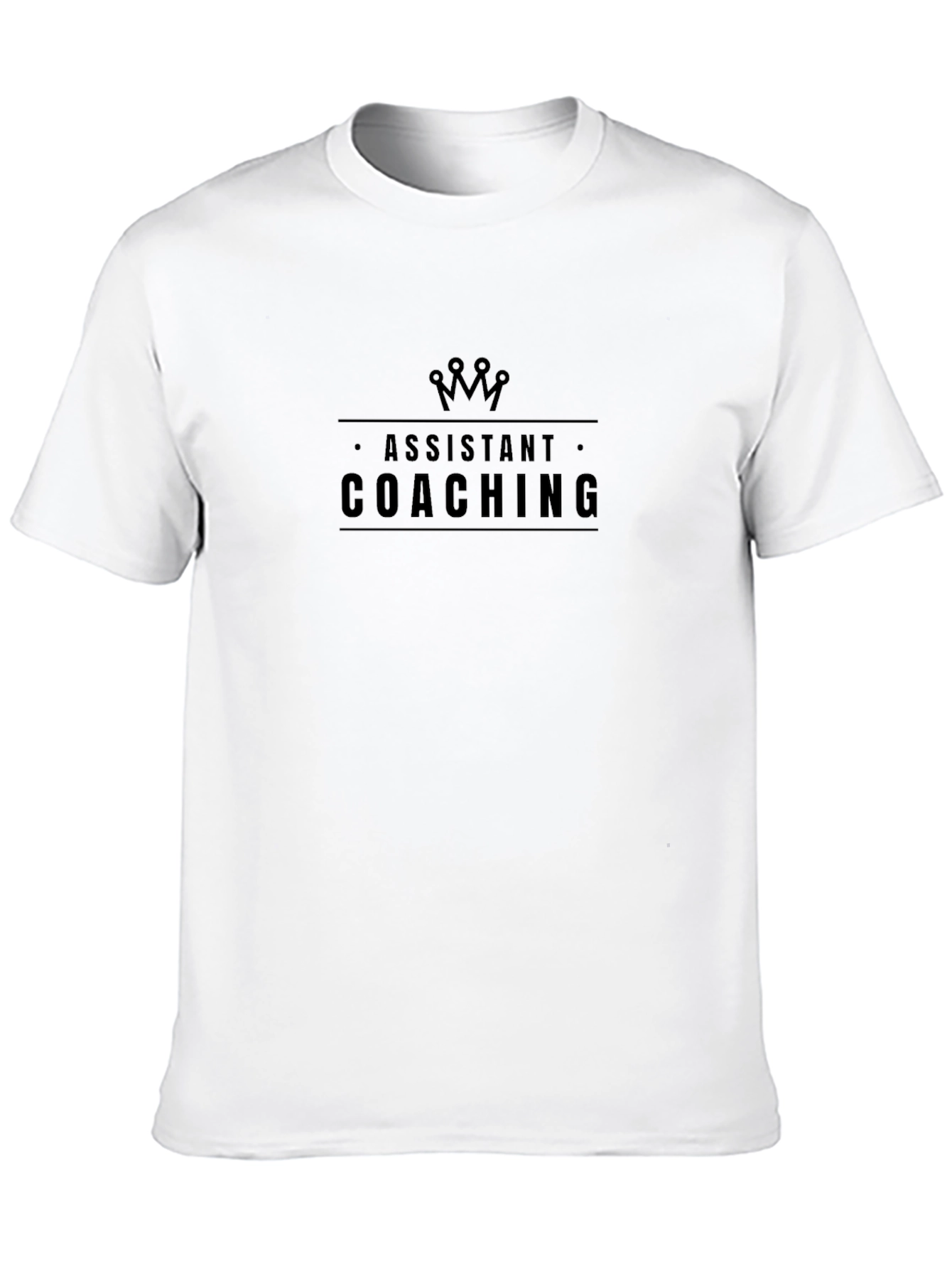 Assistant Coaching Black T-Shirt