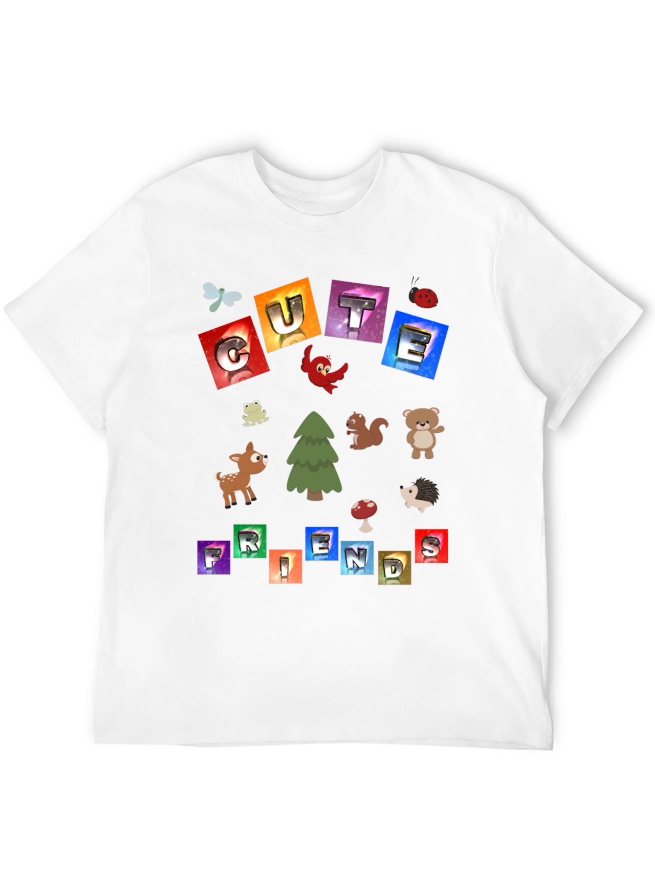 Cute Friends Graphic Tee - Unisex Crewneck