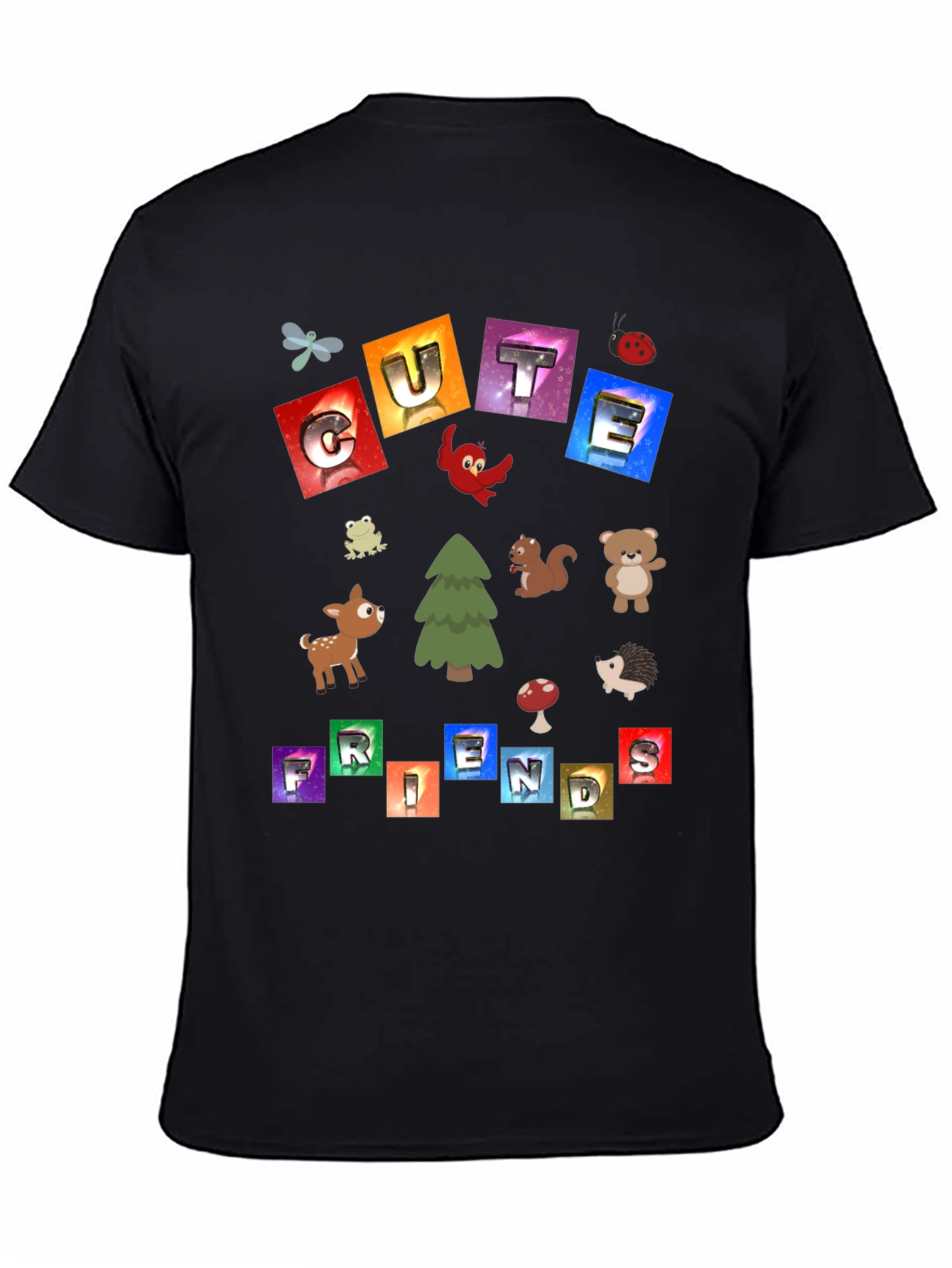 Cute Friends Graphic Tee - Unisex Crewneck