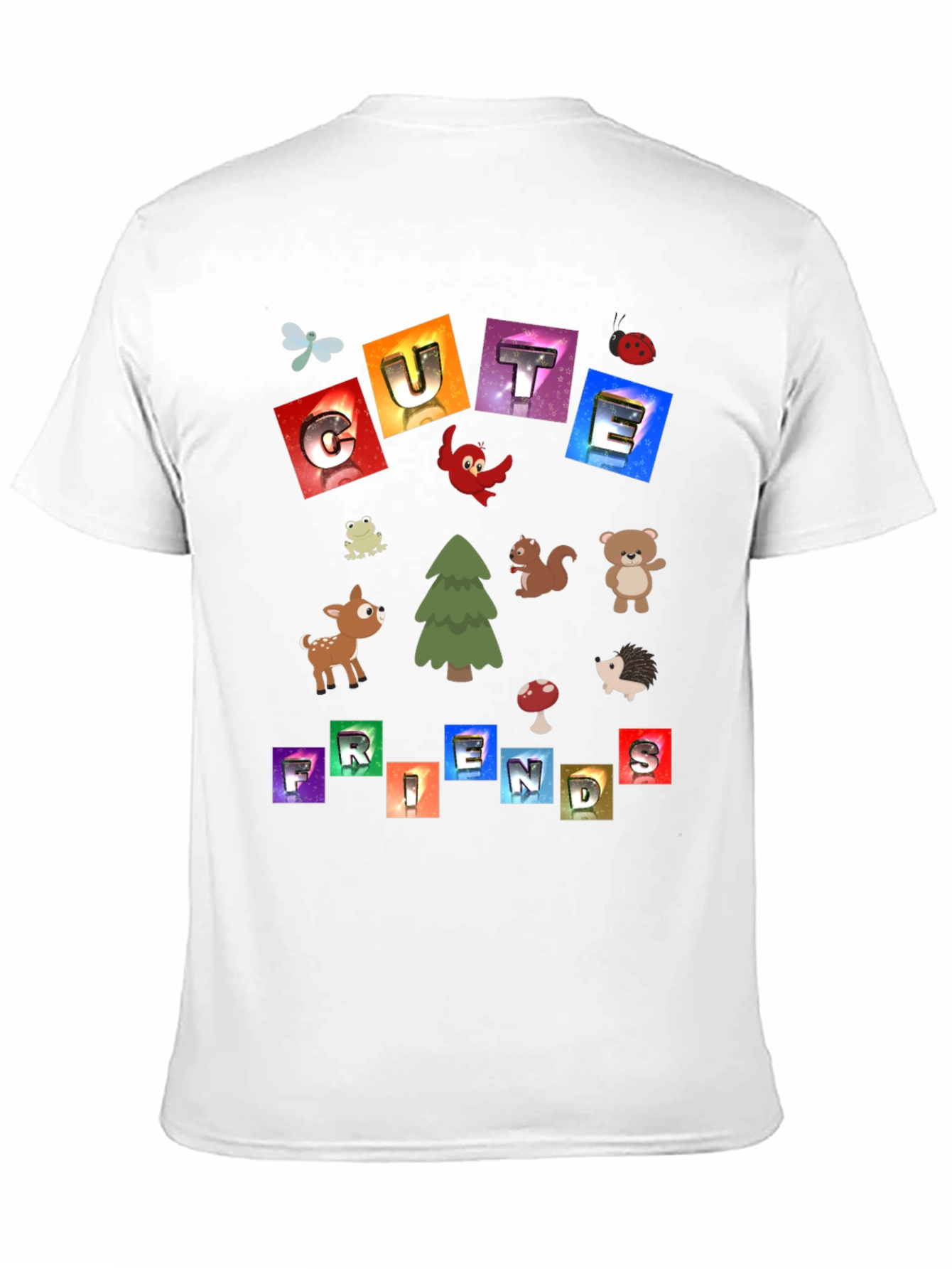 Cute Friends Graphic Tee - Unisex Crewneck