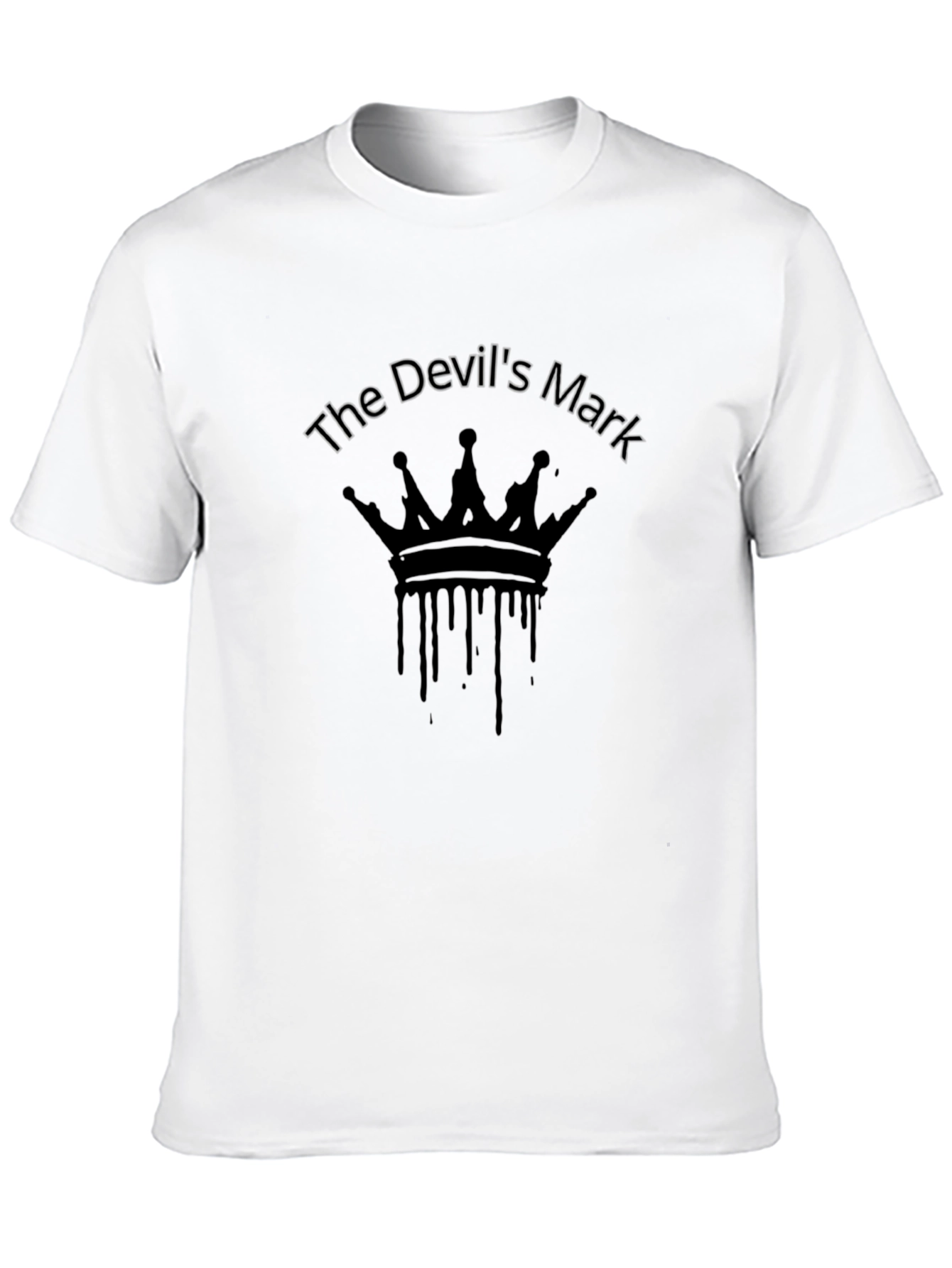 The Devils Mark Graphic T-Shirt - Black