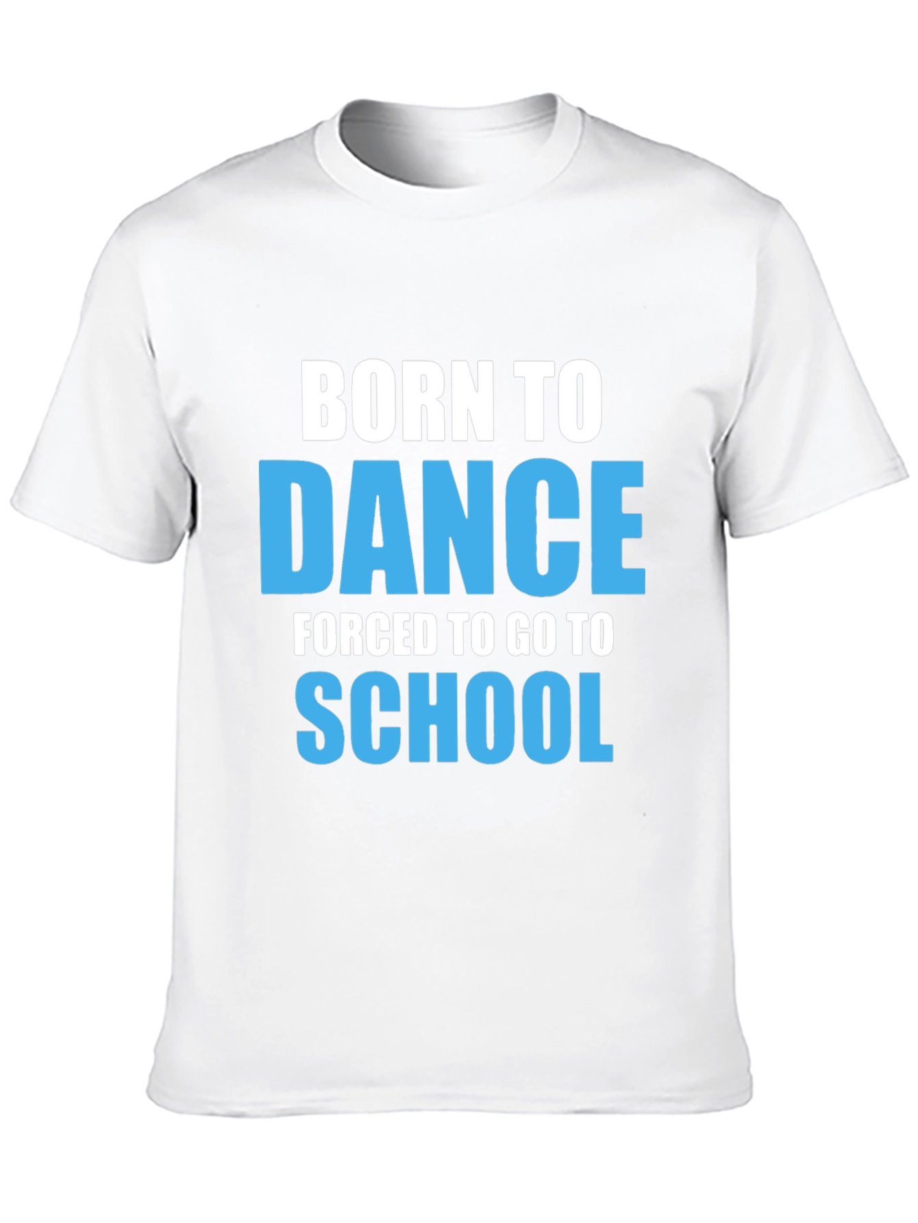 Born To Dance Black Graphic T-Shirt