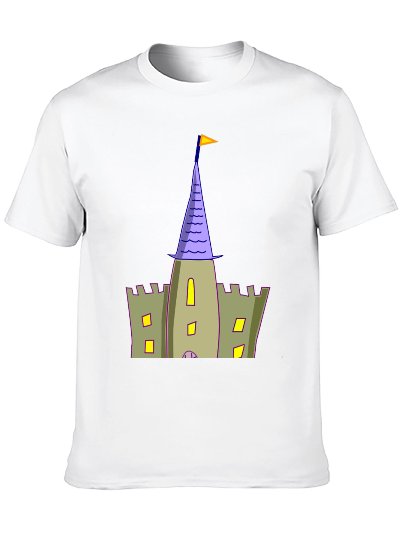 Castle Tower T-Shirt - Black
