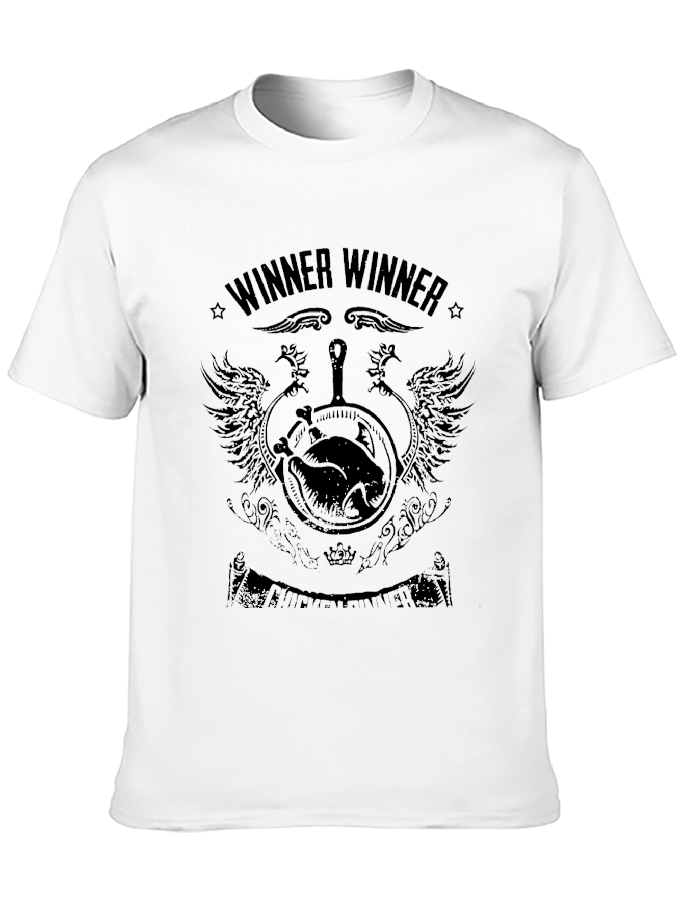 Winner Winner T-Shirt: Black Gaming Tee
